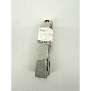 Manduka Yoga Mat Sling Unisex OS Gray Journey On The Commuter Bliss Cotton